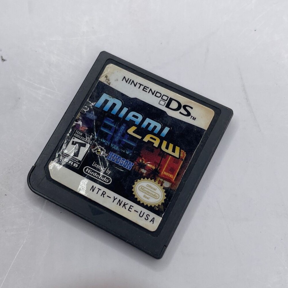 Miami Law NDS (Nintendo DS, 2009, NTR-YNKE-USA) Cartridge Only